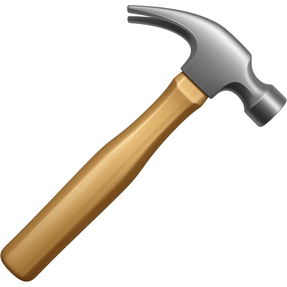 nail hammer emoji