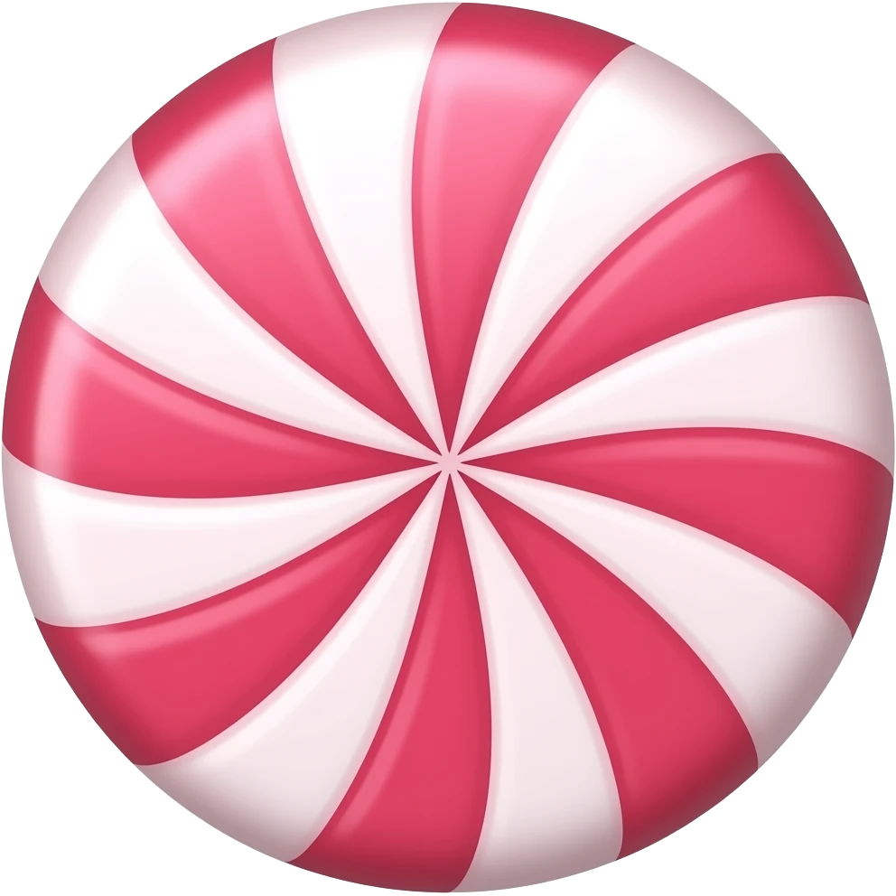Peppermint emoji