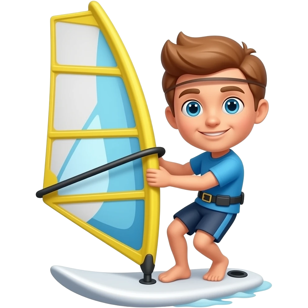 Windsurfer emoji