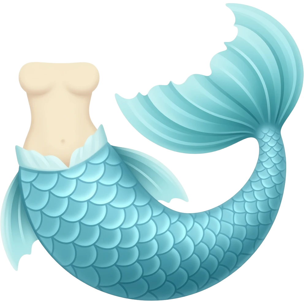 mermaid tail emoji