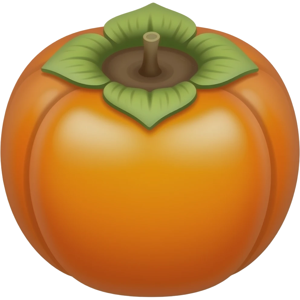 Persimmon emoji