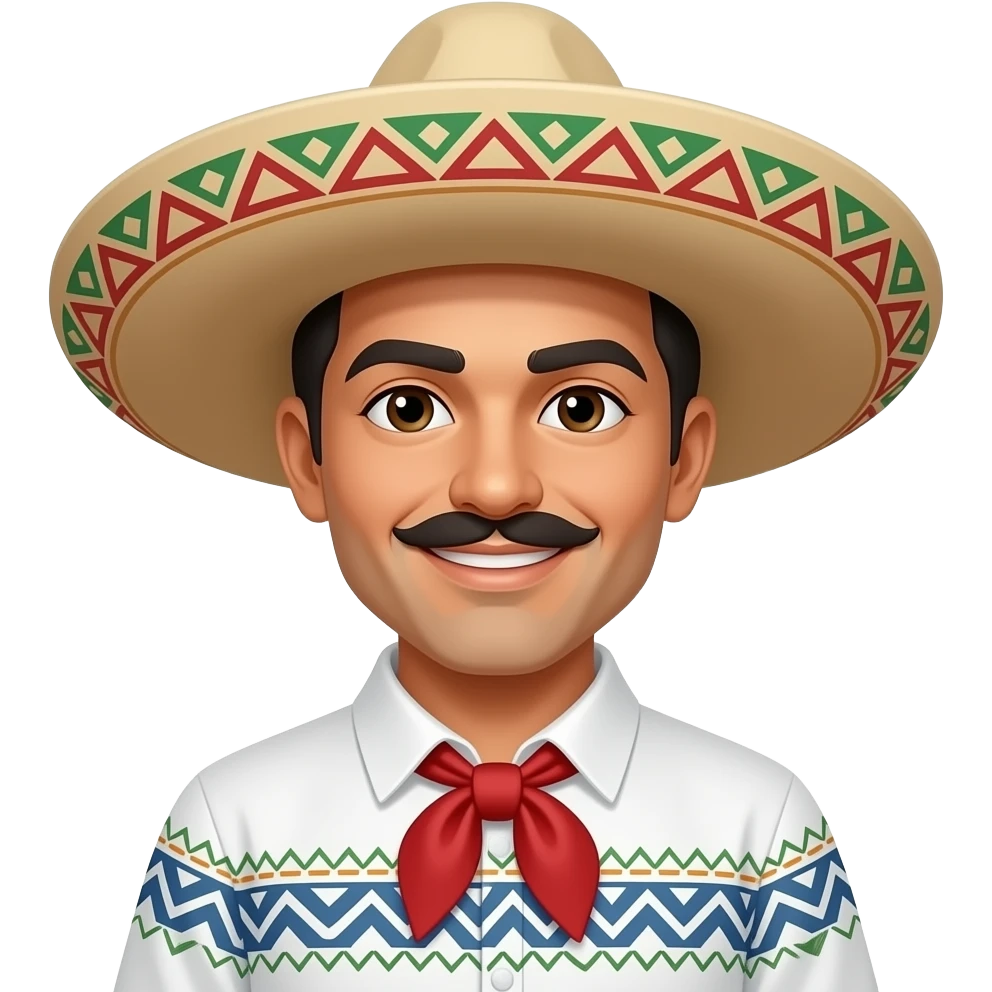 A Mexican man still in love with his ex emoji