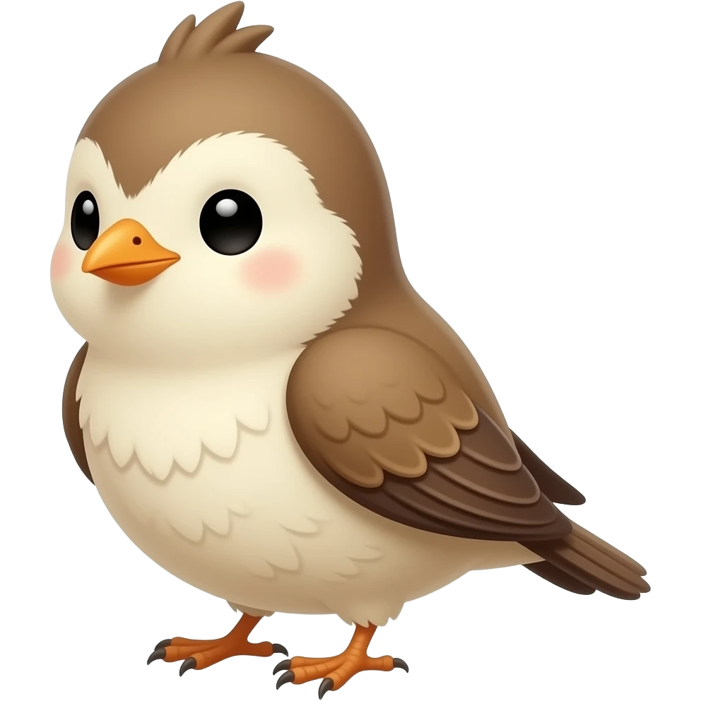 Cute small birds emoji