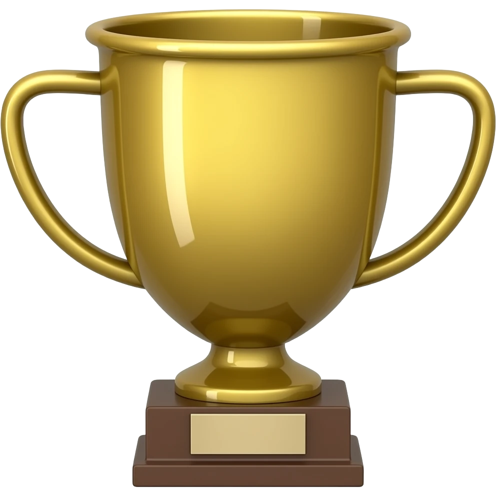 brown trophy emoji