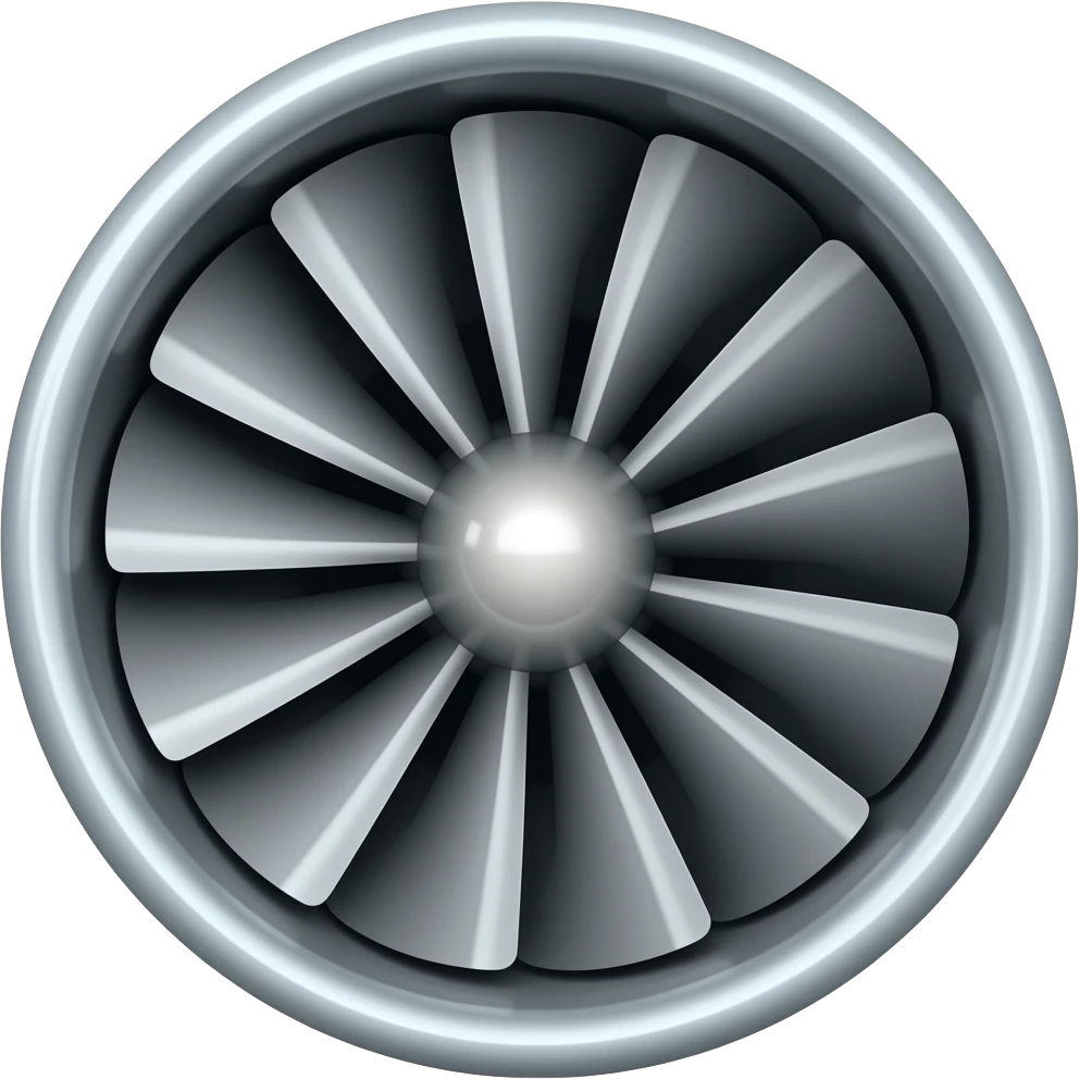 ship back side turbine engine emoji