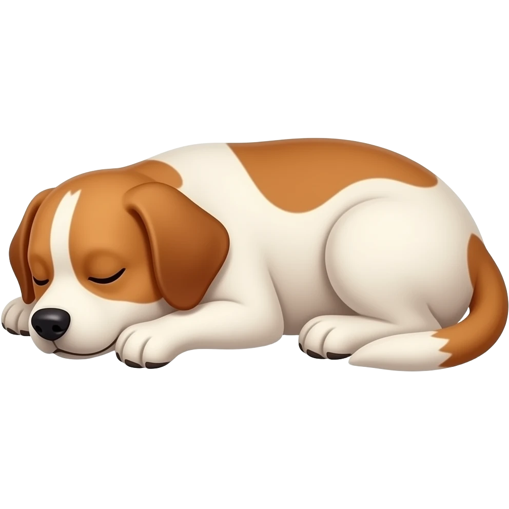 Dog sleep emoji