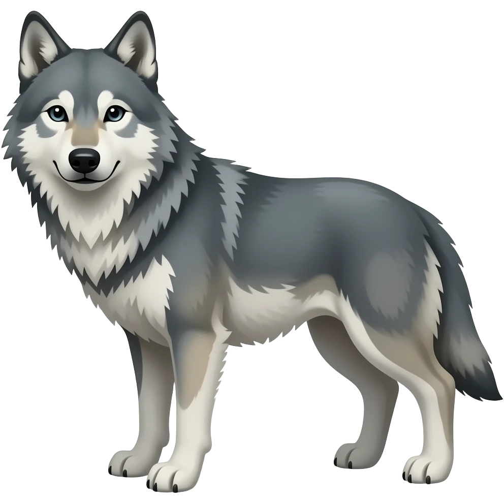 Wolf emoji
