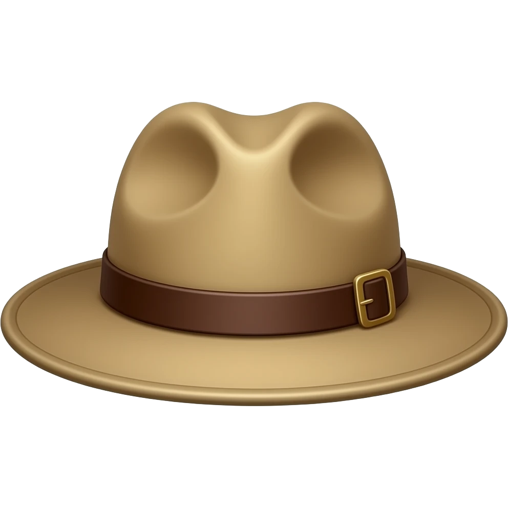 ranger hat emoji