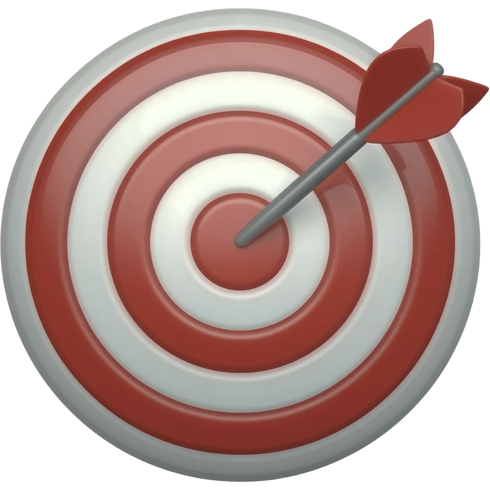 bullseye emoji