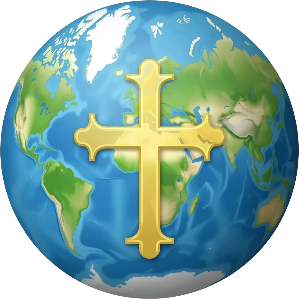 The whole world as catholics emoji