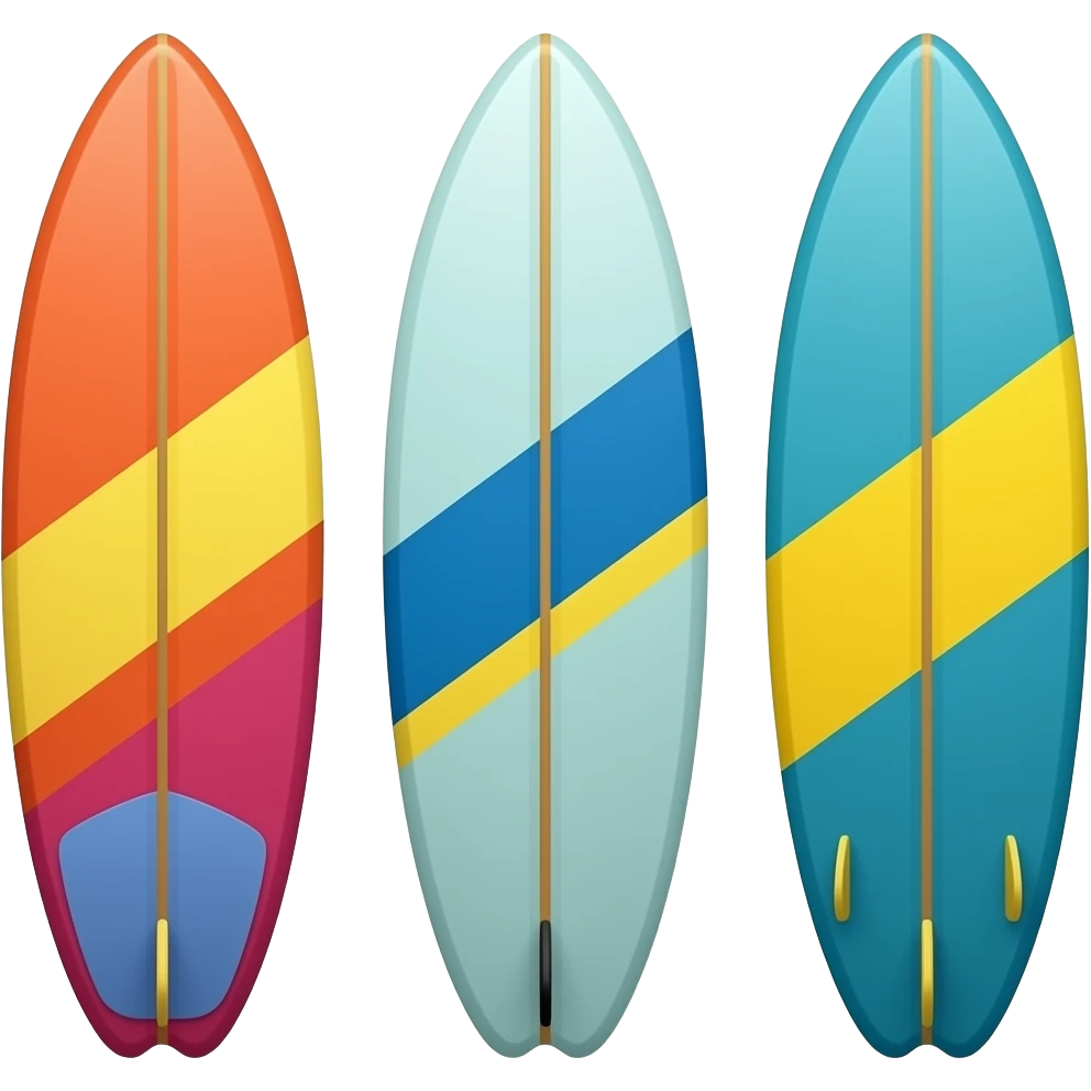 surfing boards emoji