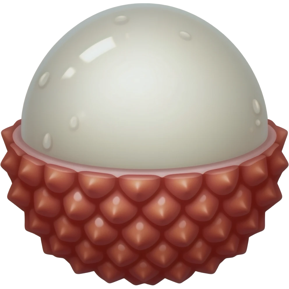 lychee emoji