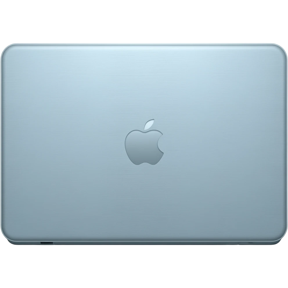 baby blue macbook emoji