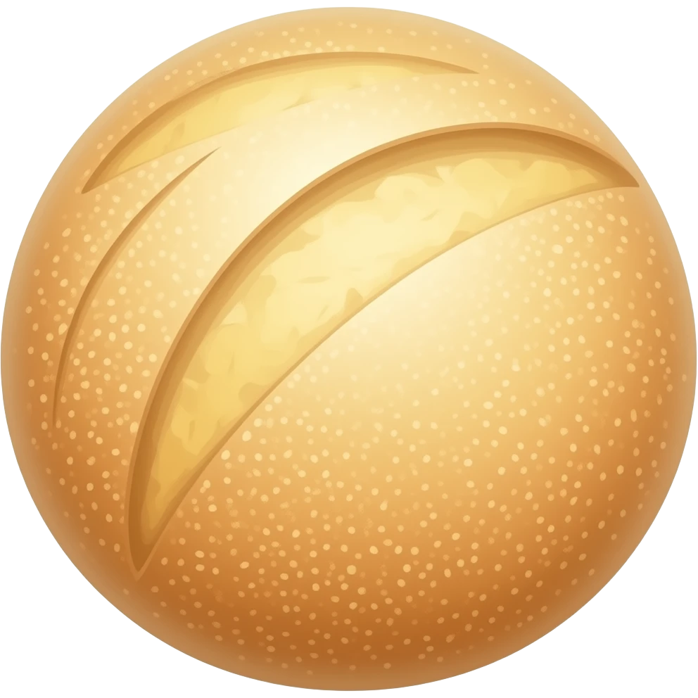 pan circular perfecto emoji