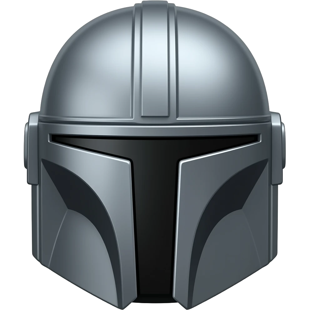 mandalorian helmet emoji