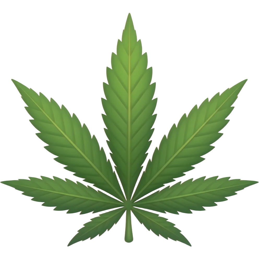 Hoja de marihuana emoji