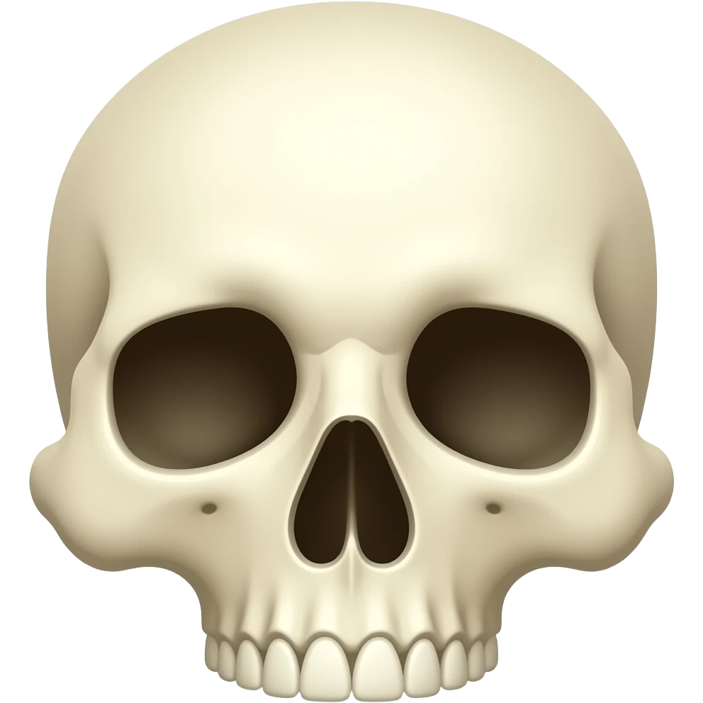 skull face by jamaleditz emoji