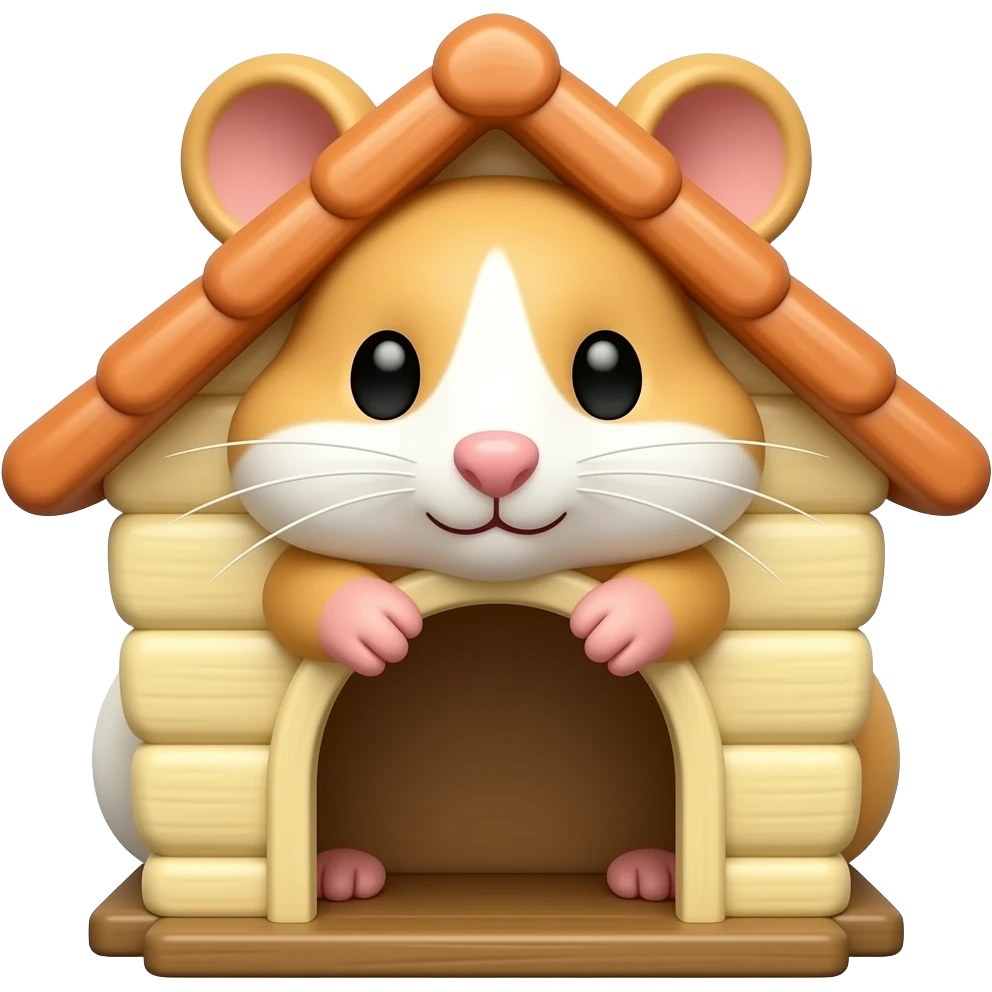 please give me a house for hamster emoji
