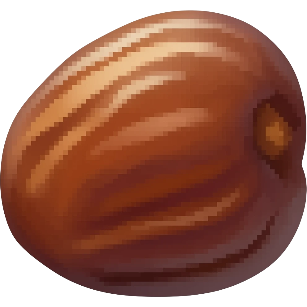 pixel dried dates emoji