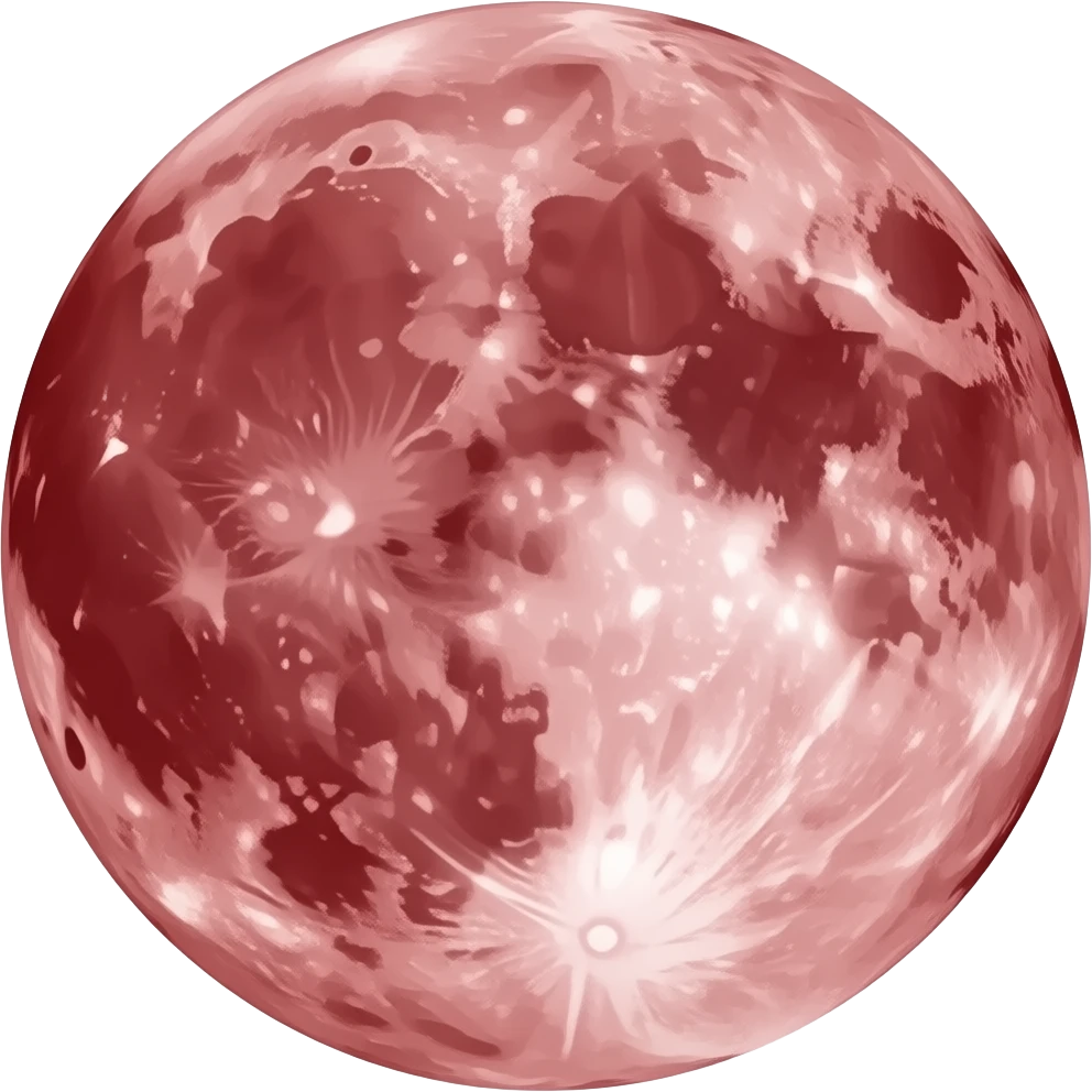 blood moon emoji
