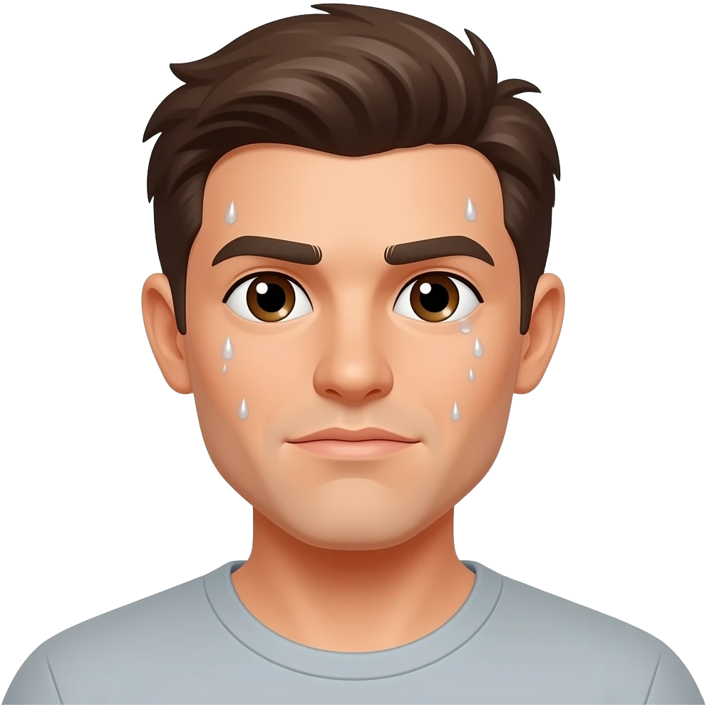 persona sudando emoji