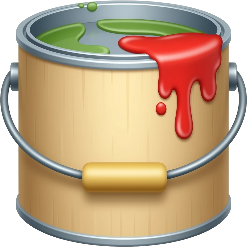 Holzlackdose emoji