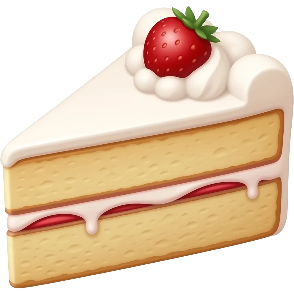 A cake emoji