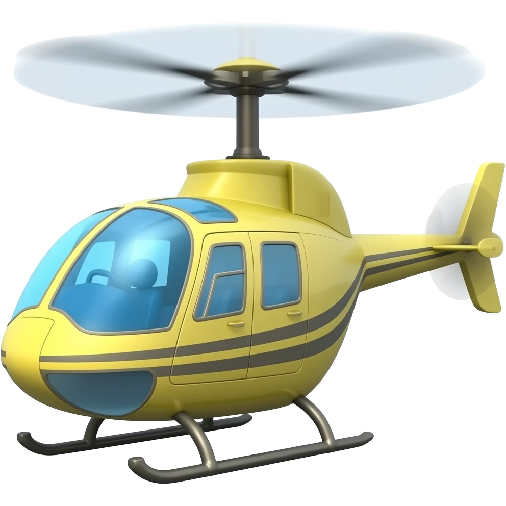 Helicopter emoji