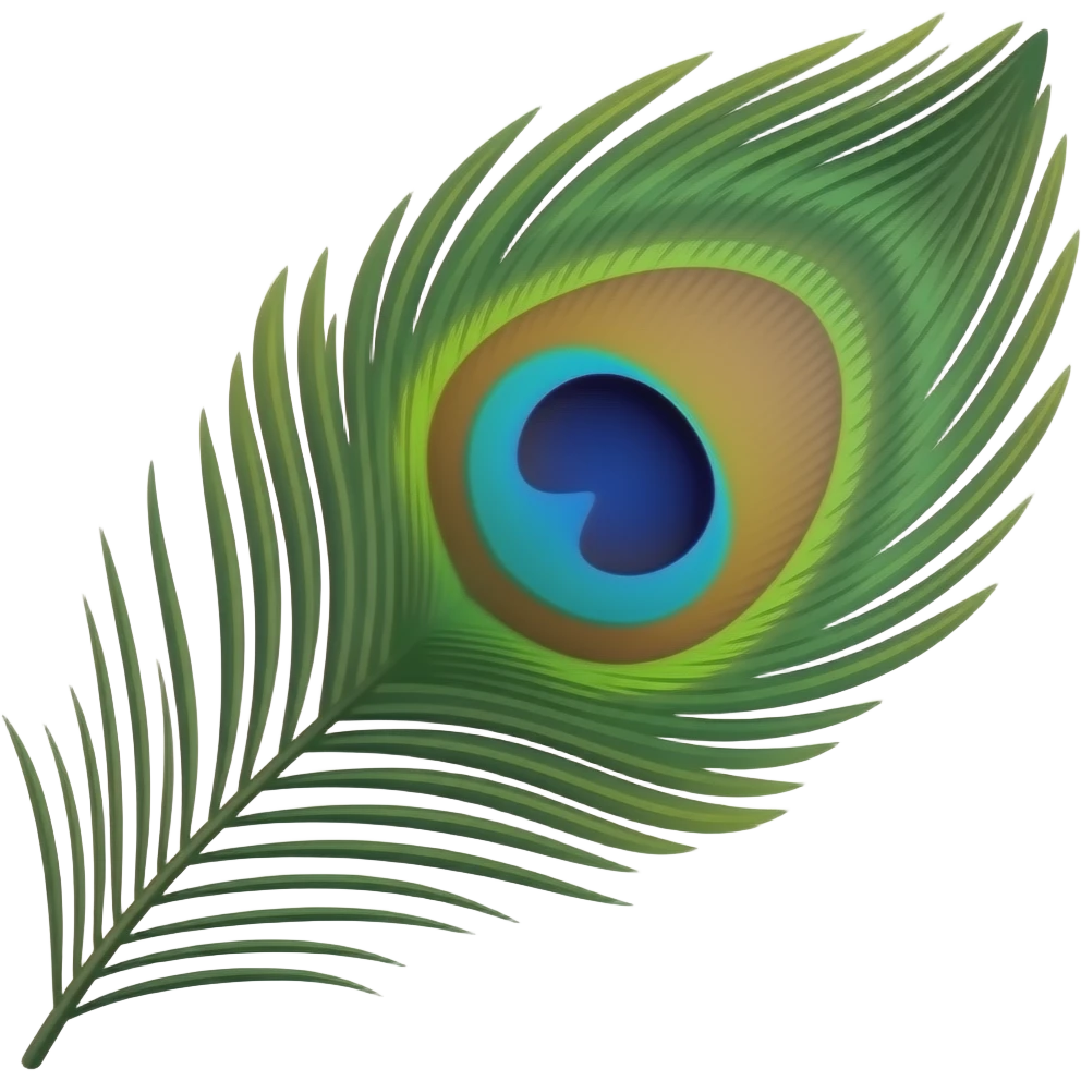 Mor pankh emoji