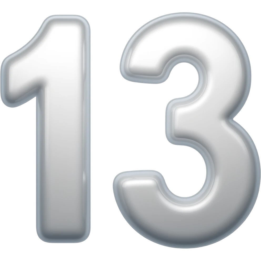 13 emoji