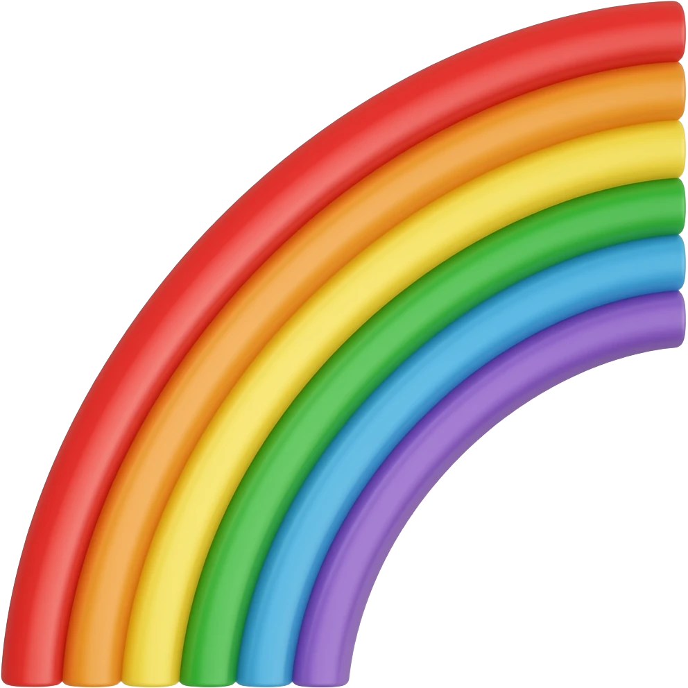 rainbow EMOTJI emoji