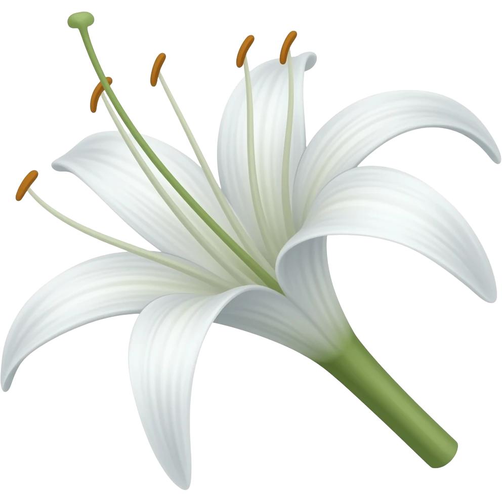 Cobra lily emoji
