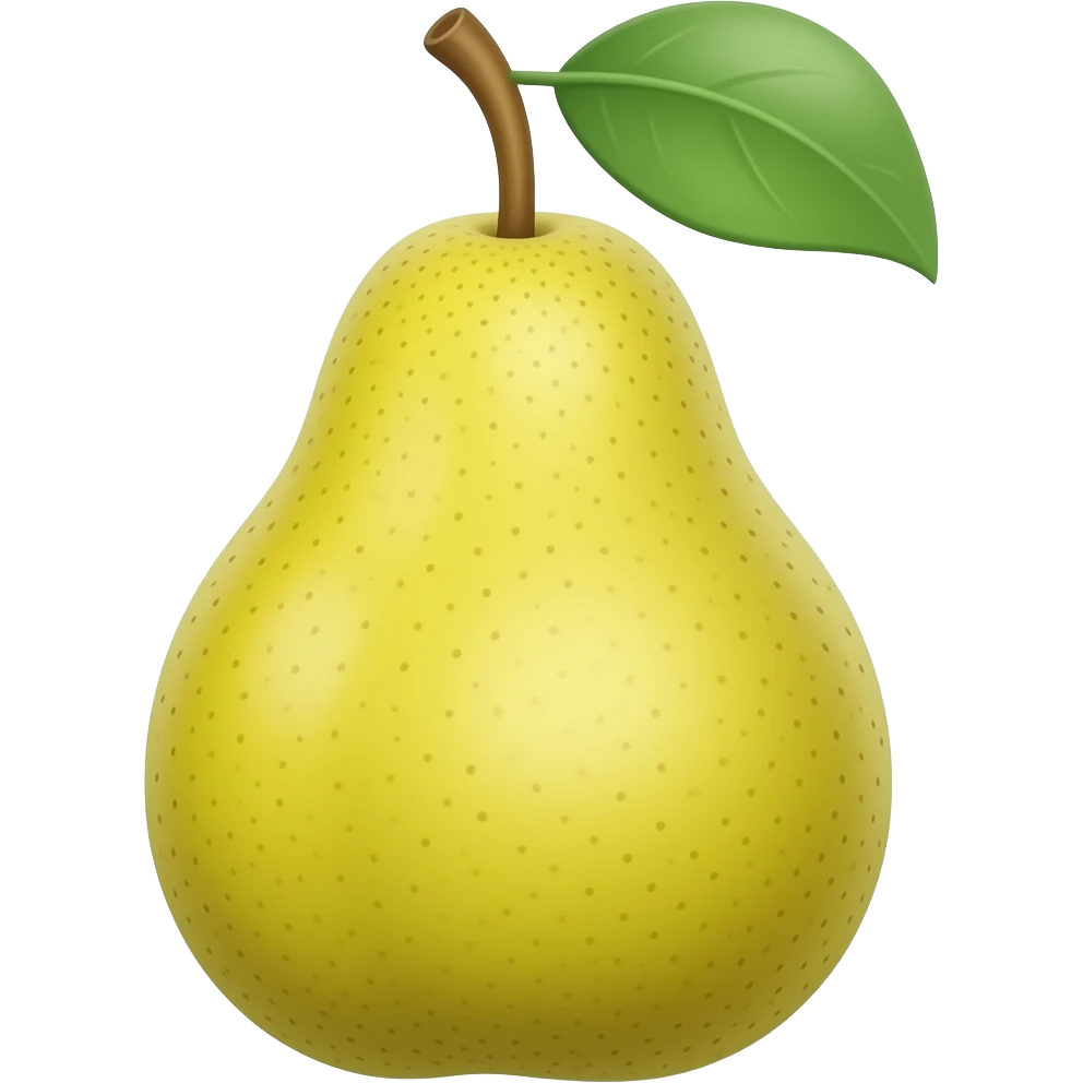 Pear emoji