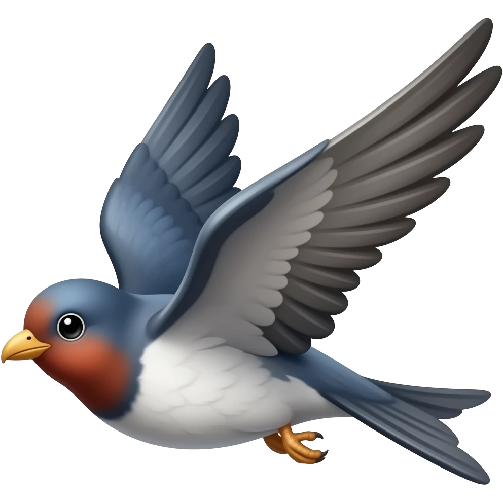 FLYING BIRD emoji