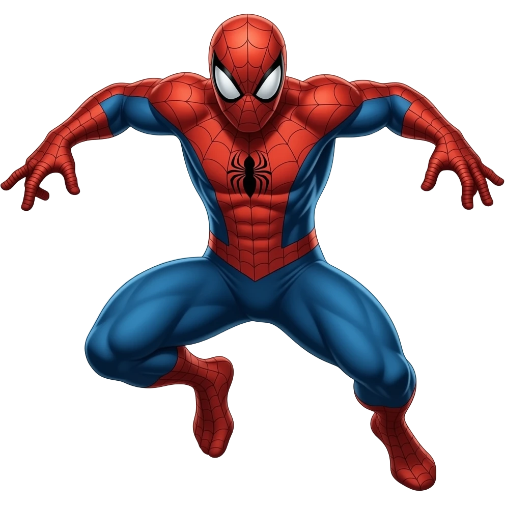 Spiderman fighting venom emoji