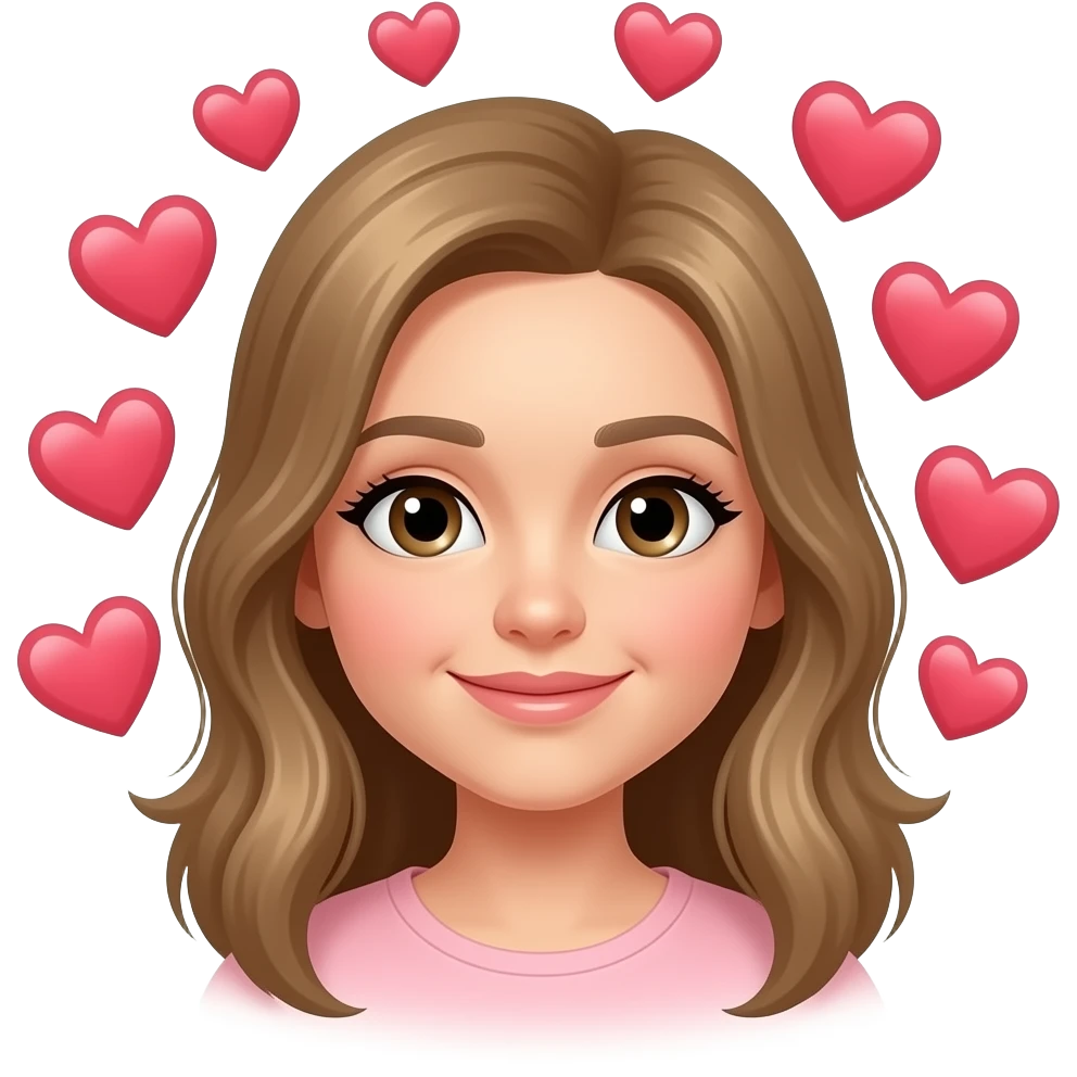 Используй это лицо чтобы слелать сердечки emoji