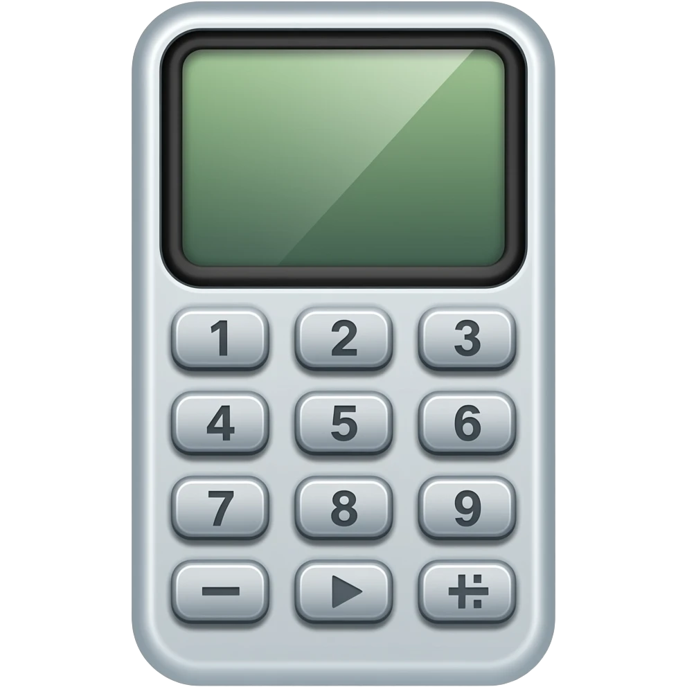 Colored Phone emoji