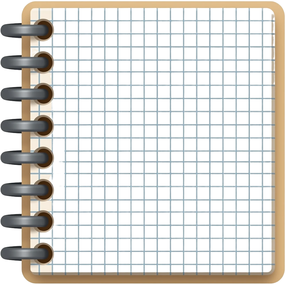 Brown Grid notebook emoji