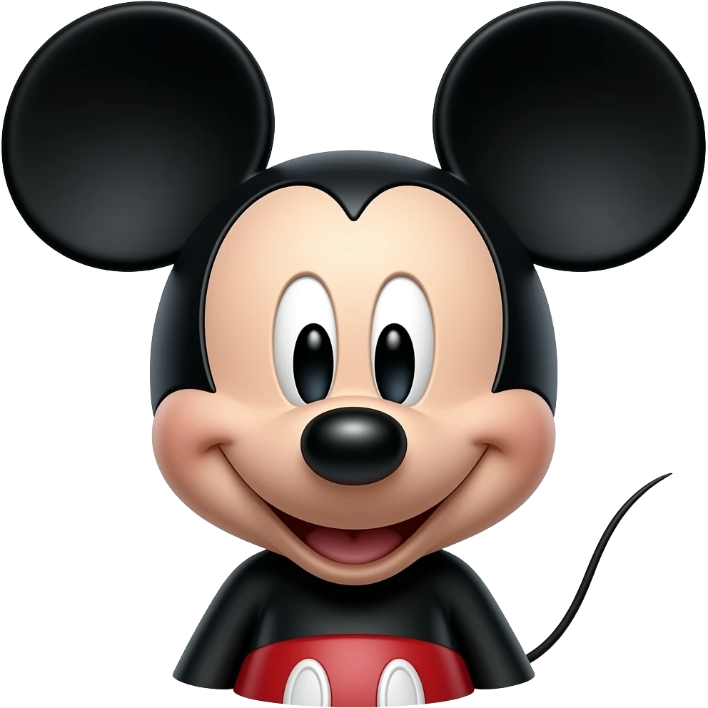 Mickey mouse emoji