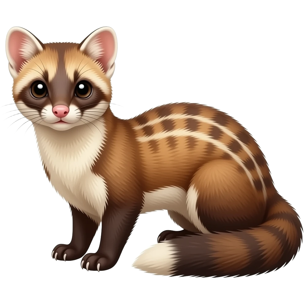 genetta, full body emoji