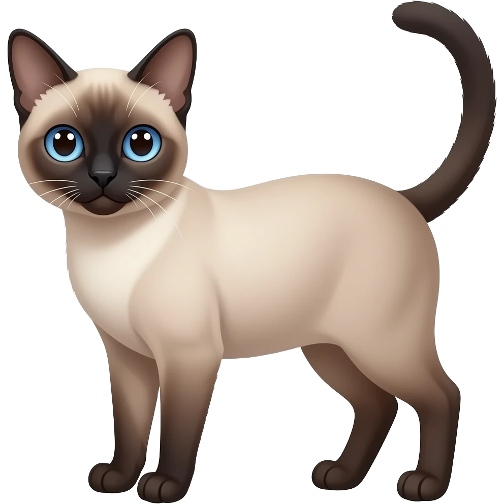 Siamés cat emoji