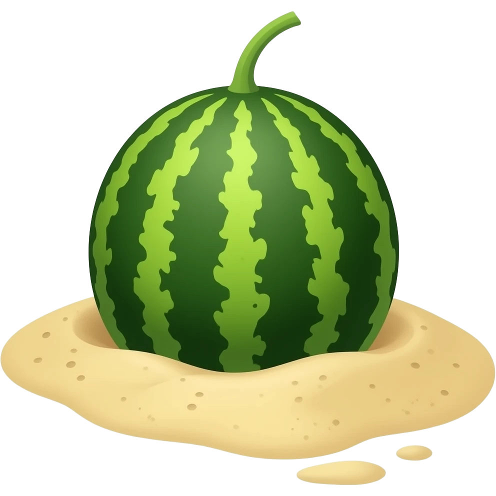 melon sandboxtaki melon emoji