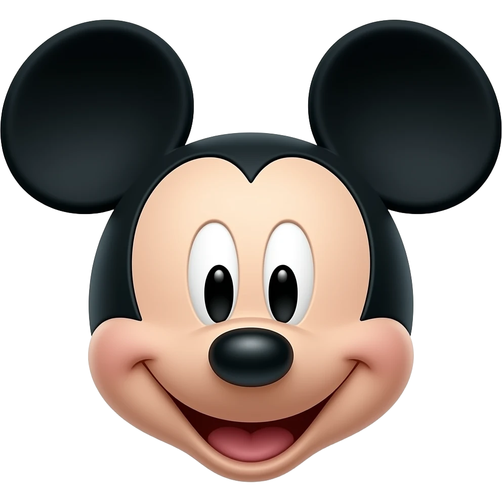 Mickey Mouse emoji