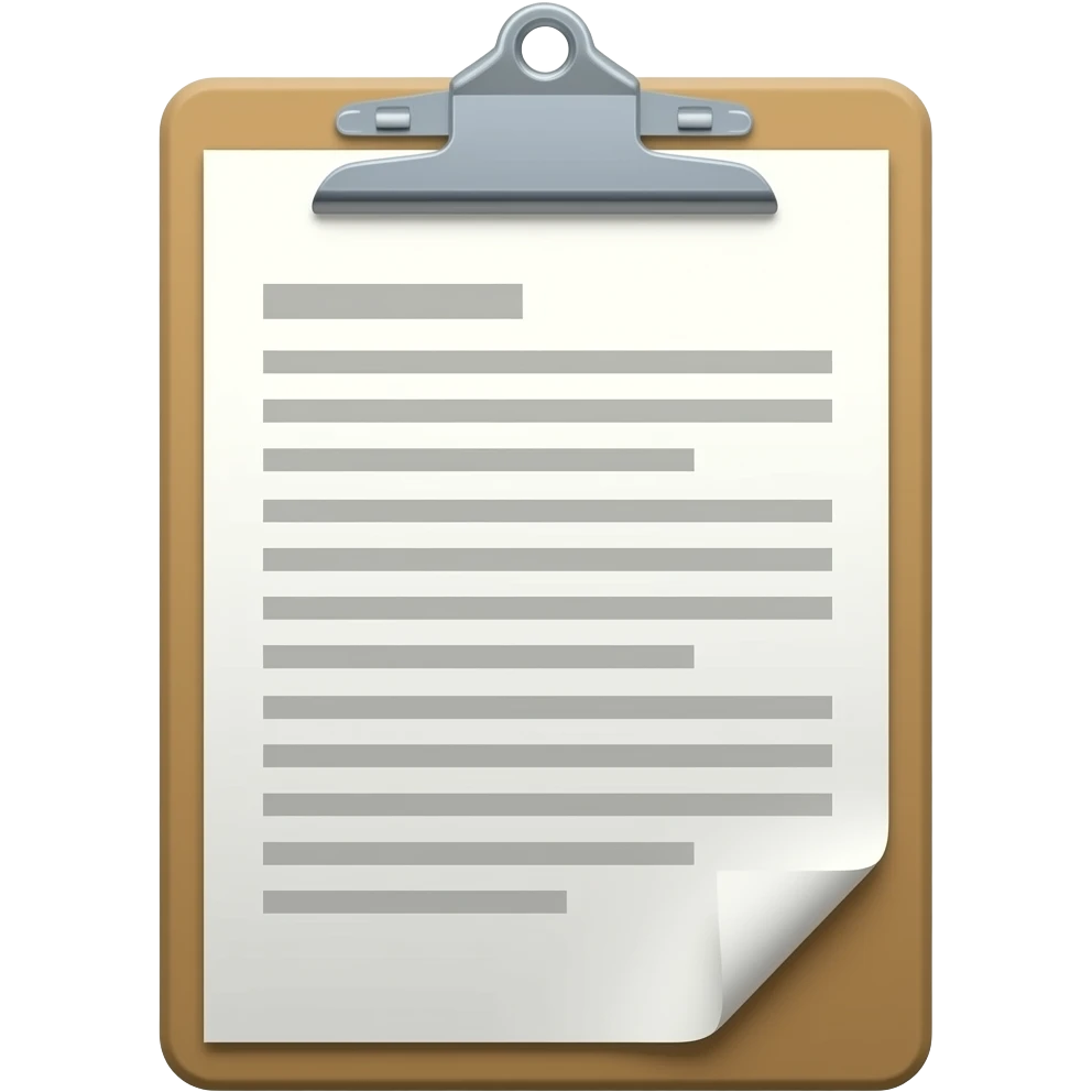 clipboard emoji
