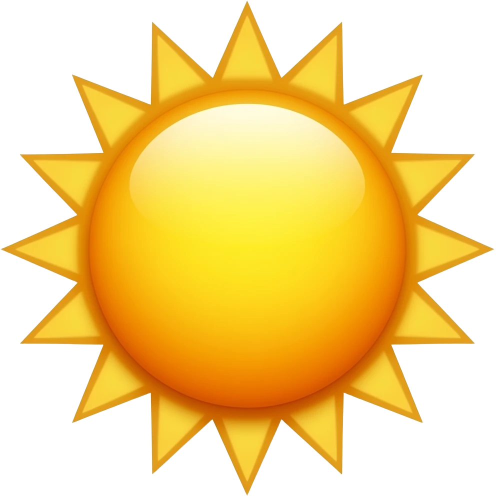 sun emoji