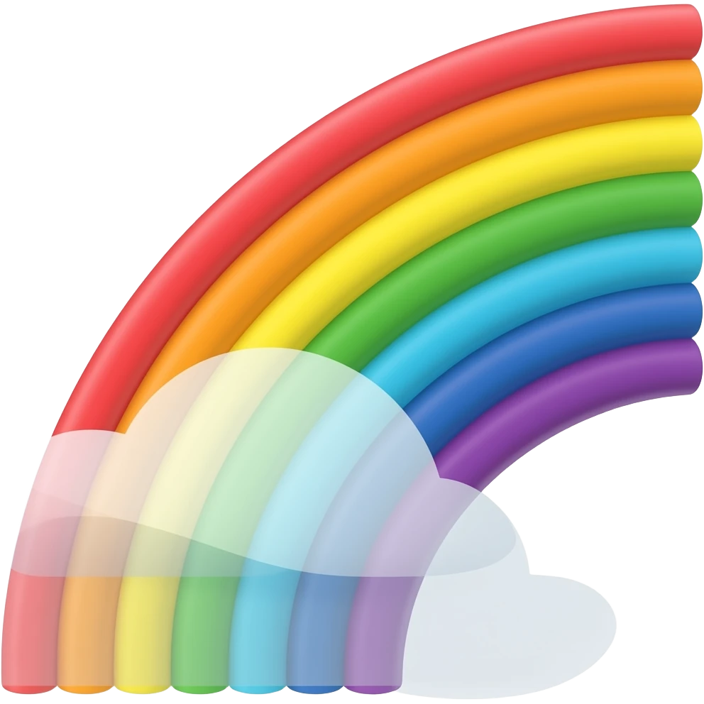 rainbow emoji