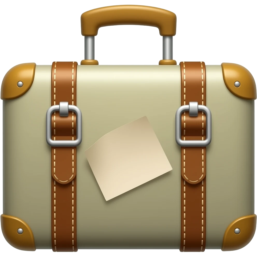 Suitcase emoji