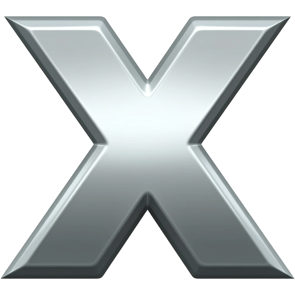 X emoji