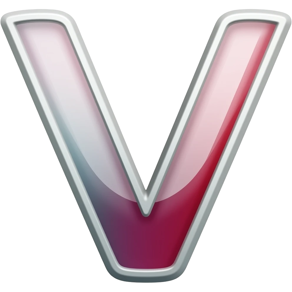 V emoji