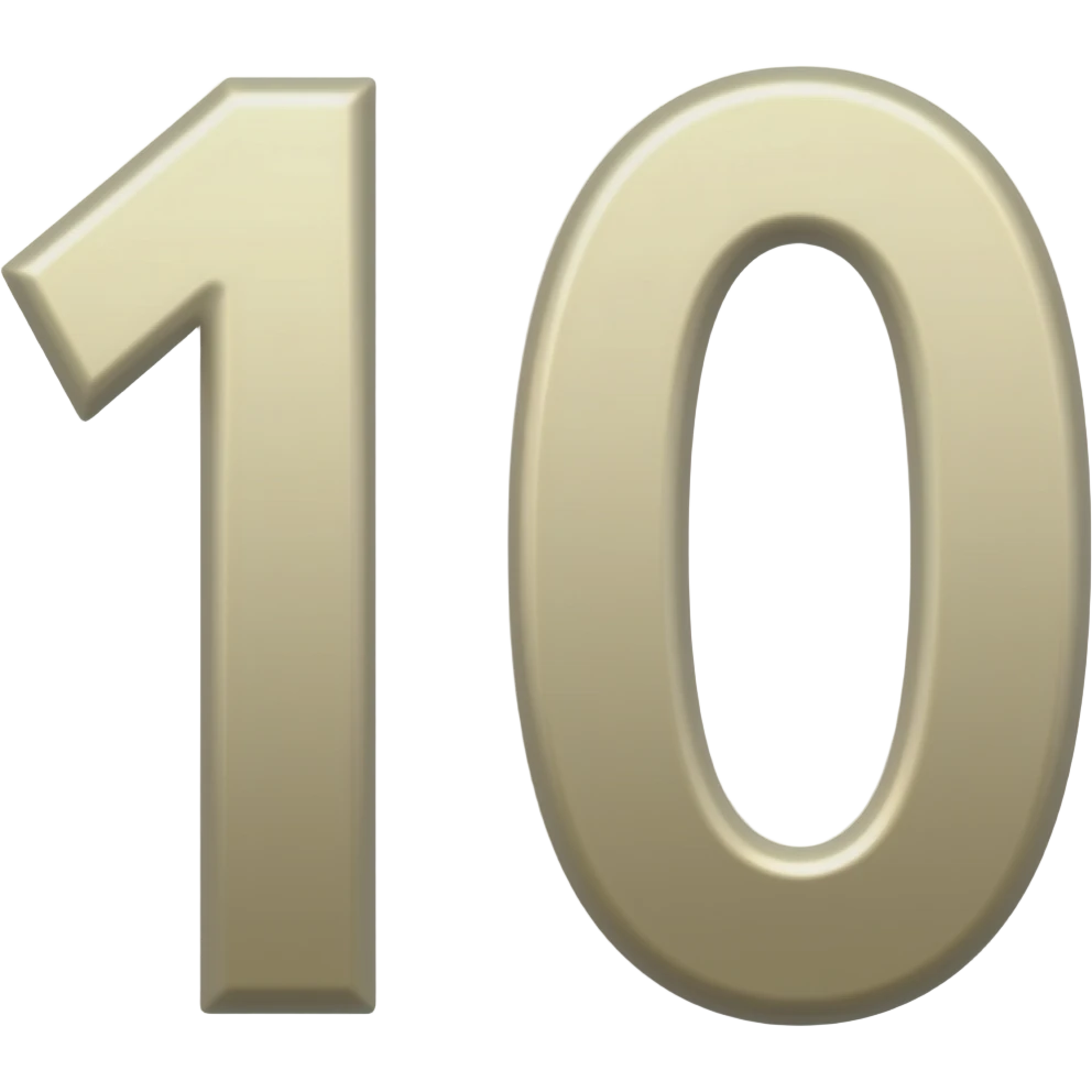 10 emoji